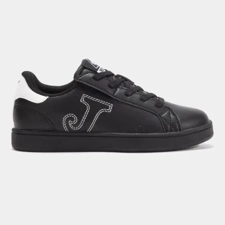 Basket Enfant JOMA Oasis jr 2501 noir blanc - JOMA