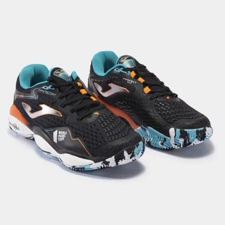 Chaussures de tennis hommes JOMA T.smash 2301 noir turquoise - JOMA