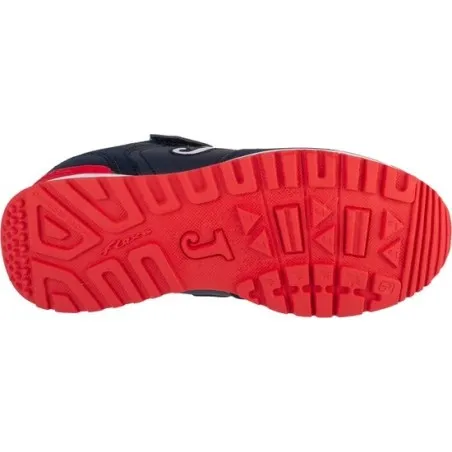 Basket Casual Enfant JOMA TORNADO JR 2403 ROUGE MARINE - JOMA