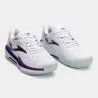 Chaussures de padel & tennis femmes JOMA ACE LADY 2402 BLANC VIOLET - JOMA