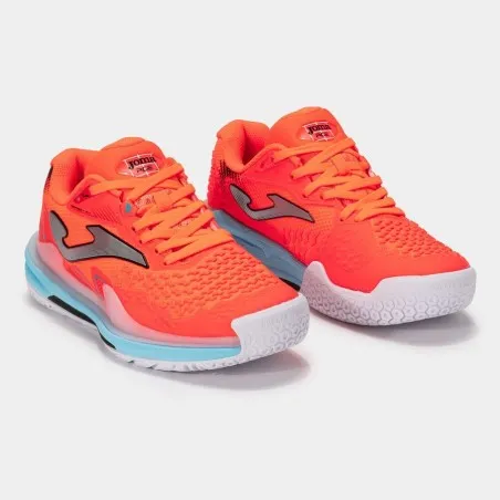 Chaussures de padel & tennis femmes JOMA ACE LADY 2410 TURQUOISE CORAIL - JOMA