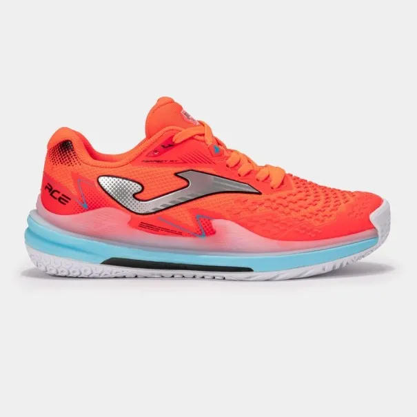 Chaussures de padel & tennis femmes JOMA ACE LADY 2410 TURQUOISE CORAIL - JOMA