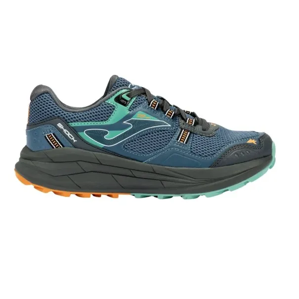 Chaussures de running femmes JOMA SHOCK LADY 2421 GRIS FONCÉ - JOMA