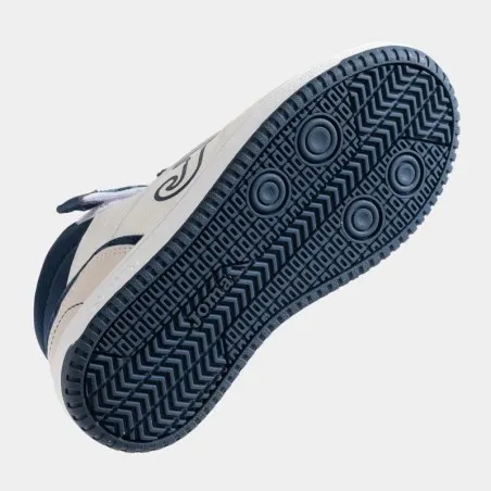 Basket Casual Enfant JOMA BERRY JR 2503 BLANC MARINE BLEU - JOMA