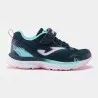 Basket Casual Enfant JOMA FAST JR 2143 BLEU CIEL MARINE - JOMA