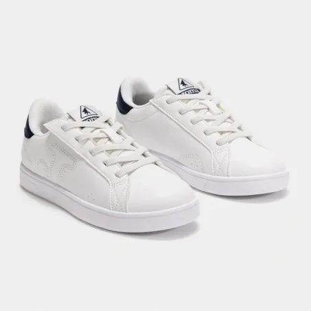 Basket Casual Enfant JOMA OASIS JR 2502 BLANC MARINE BLEU - JOMA