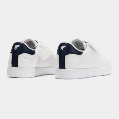 Basket Casual Enfant JOMA OASIS JR 2502 BLANC MARINE BLEU - JOMA
