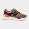 Basket Casual Enfant JOMA J.3080 JR 2501 NOIR ORANGE - JOMA