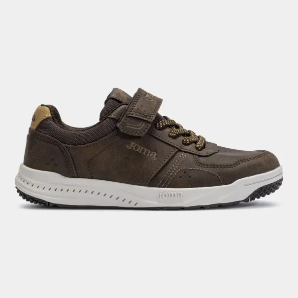 Basket Casual Enfant JOMA J.JARAMA JR 2424 MARRON - JOMA
