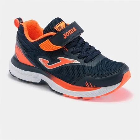 Basket Casual Enfant JOMA FAST JR 2103 ORANGE MARINE - JOMA