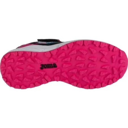 Basket Casual Enfant JOMA TORNADO JR 2431 NOIR FUCHSIA - JOMA