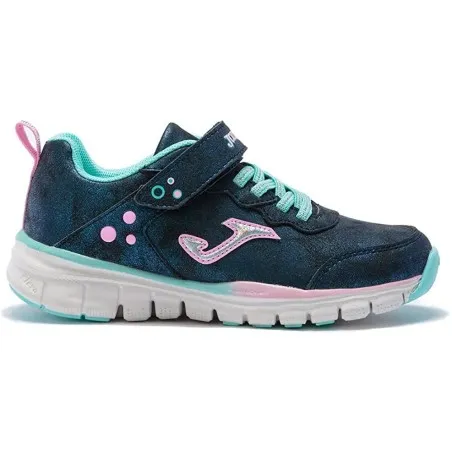 Basket Casual Enfant JOMA TEMPO JR 2153 ROSE PÉTROLE - JOMA