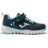 Basket Casual Enfant JOMA TEMPO JR 2153 ROSE PÉTROLE - JOMA
