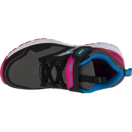 Basket Casual Enfant JOMA TORNADO JR 2431 NOIR FUCHSIA - JOMA