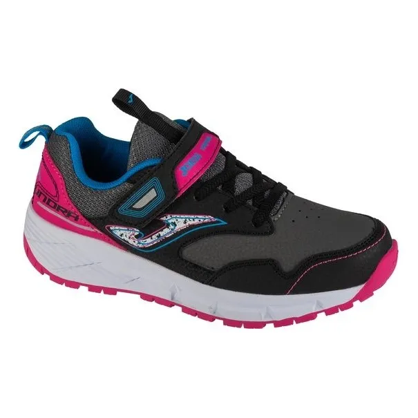 Basket Casual Enfant JOMA TORNADO JR 2431 NOIR FUCHSIA - JOMA