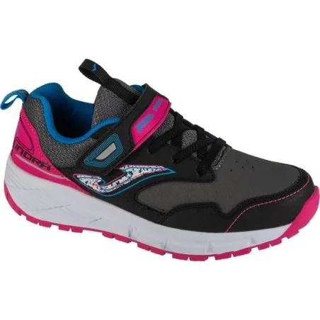 Basket Casual Enfant JOMA TORNADO JR 2431 NOIR FUCHSIA - JOMA