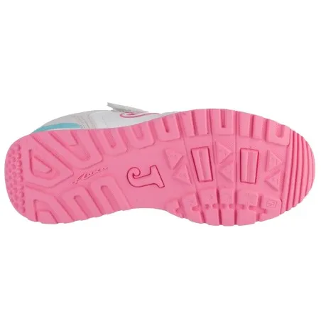 Basket Casual Enfant JOMA TORNADO JR 2432 BLANC ROSE - JOMA