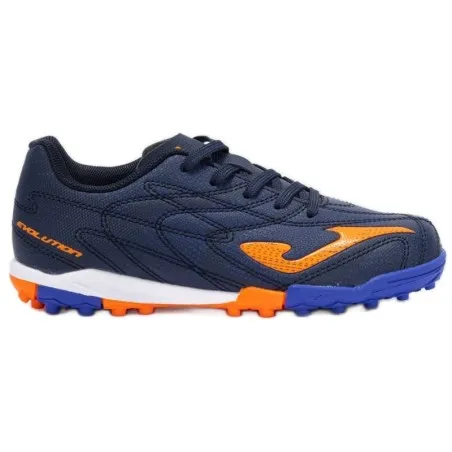 Chaussures de football enfants JOMA EVOLUTION JR 2503 BLEU MARINE TERRASSE - JOMA
