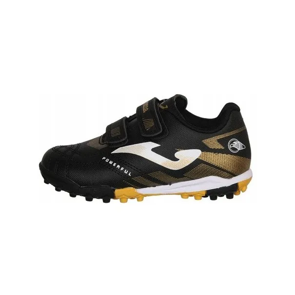 Chaussures de football enfants JOMA PUISSANT JR 2401 BLACK TURF - JOMA