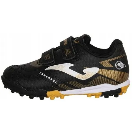 Chaussures de football enfants JOMA PUISSANT JR 2401 BLACK TURF - JOMA