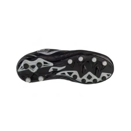 Chaussures de football enfants JOMA TOLEDO JR 2401 NOIR BLANC TERRAIN FERME - JOMA