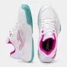 Chaussures de padel & tennis enfants JOMA MASTER 1000 JR 2532 BLANC FUCHSIA - JOMA