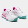 Chaussures de padel & tennis enfants JOMA MASTER 1000 JR 2532 BLANC FUCHSIA - JOMA