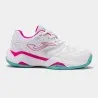 Chaussures de padel & tennis enfants JOMA MASTER 1000 JR 2532 BLANC FUCHSIA - JOMA