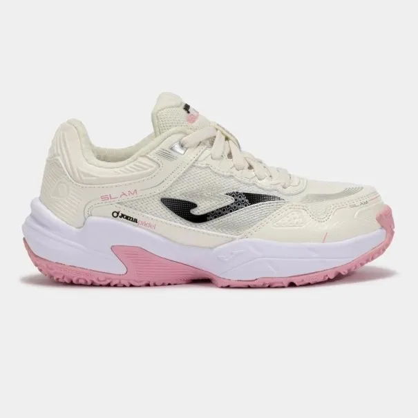 Chaussures de padel & tennis enfants JOMA SLAM JR 2525 BEIGE - JOMA