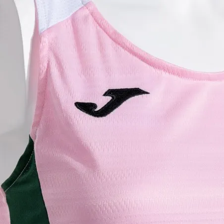 JOMA T-SHIRT SANS MANCHES ROSE ET VERT MONTRÉAL - JOMA
