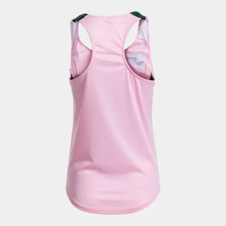 JOMA T-SHIRT SANS MANCHES ROSE ET VERT MONTRÉAL - JOMA