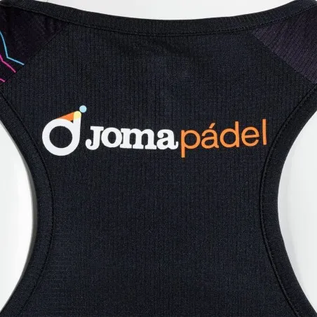 JOMA T-SHIRT SANS MANCHES NOIR CAPSULE TOURNOI - JOMA