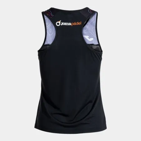 JOMA T-SHIRT SANS MANCHES NOIR CAPSULE TOURNOI - JOMA