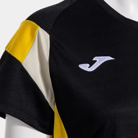 JOMA T-shirt à manches courtes noir et jaune de Montréal - JOMA