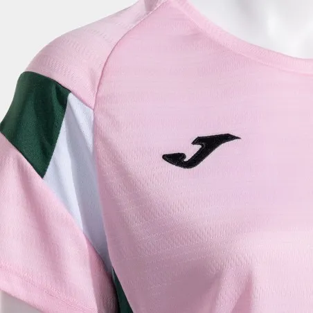 JOMA T-SHIRT À MANCHES COURTES ROSE ET VERT MONTRÉAL - JOMA