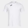 JOMA T-SHIRT BLANC COMBI TAILLE COURTE - JOMA