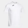 JOMA T-SHIRT BLANC COMBI TAILLE COURTE - JOMA