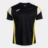 JOMA T-shirt à manches courtes noir et jaune de Montréal - JOMA