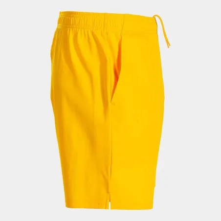 Short de sport Homme JOMA MONTRÉAL BERMUDES JAUNE - JOMA