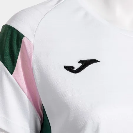 JOMA T-SHIRT À MANCHES COURTES BLANC ET VERT DE MONTRÉAL - JOMA
