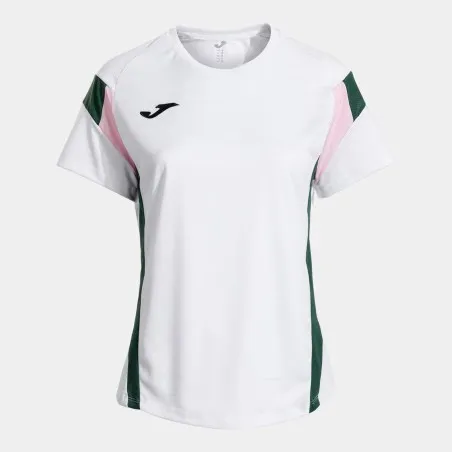 JOMA T-SHIRT À MANCHES COURTES BLANC ET VERT DE MONTRÉAL - JOMA