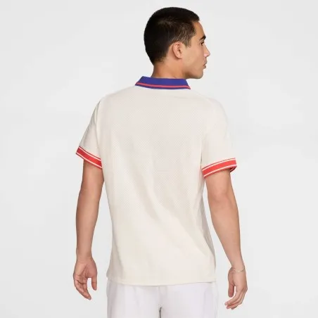 Nike Court Heritage Pro Polo Pale Ivory/Light Crimson - NIKE