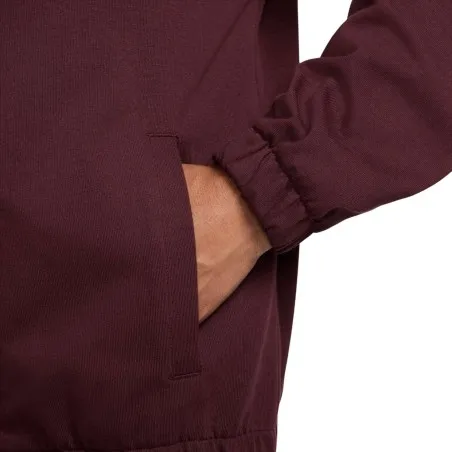 Nike Club Nike Veste en maille pour homme Bordeaux Crush/Blanc - NIKE