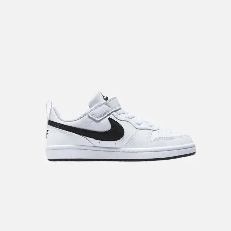 Nike Chaussures Court Borough Low Recraft Blanc Noir - NIKE