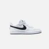 Nike Chaussures Court Borough Low Recraft Blanc Noir - NIKE