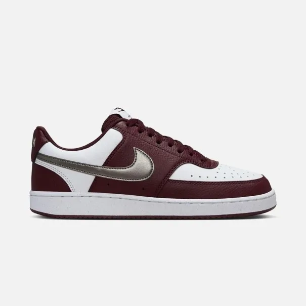 Nike Chaussures Court Vision Lo Nn Met IM7647-100 Bordeaux Blanc - NIKE