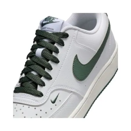 Nike Chaussures Femme W NIKE COURT VISION LO NN Blanc Vert - NIKE