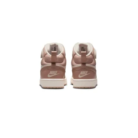 Nike Chaussures Nike Court Borough Mid 2 GS Blanc Voile - NIKE
