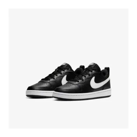 Nike COURT BOROUGH LOW 2 (GS) Noir Blanc - NIKE
