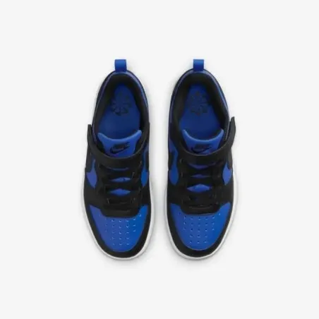 Nike COURT BOROUGH LOW RECRAFT Bleu Noir - NIKE